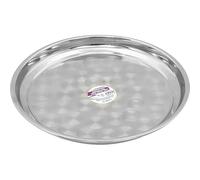 2 X 30Cm Round Serving Trays - Non Slip Drinks, Bar Serve Waiter Food Tray | Kitchenware Servery Dishes, Bartenders Servery Drink Plate | Pack Of 2, Multi Use, Durable