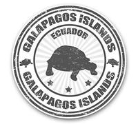 2 x 30cm Vinyl Stickers - Galapagos Islands Turtle Ecuador 39900