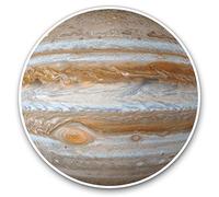 2 x 30cmVinyl Stickers - Amazing Jupiter Planet Space NASA Decals for Car Van Luggage Scrap Book Fridge #8863
