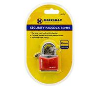 2 X 30MM Heavy Duty Padlock 3 Keys Security Lock Luggage Locker Bag PAD Lock New