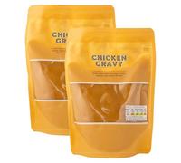 2 x 350g Premium Chicken Gravy Ready-To-Use Pouches, Made with Rich Chicken Stock, Perfect for Roasts & Stews, 700g