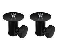 2 x 35mm Speaker Stand Extension Lighting Light Effect Support Adaptor Top Hat