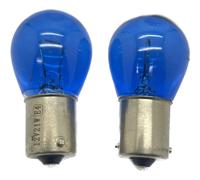 2 x 382 ba15s P21W 12V 21W bulb replacement reverse DRL xenon blue 5000K