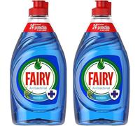 2 x 383ml Antibacterial Washing Up Liquid - Household Dish & Glass Cleaner | Eucalyptus Tree Fragrance