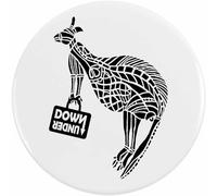 2 x 38mm 'Australia Holiday Kangaroo' Small Button Pin Badges (BB00146397)