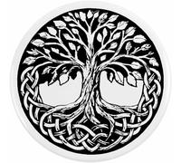 2 x 38mm 'Celtic Tree of Life' Small Button Pin Badges (BB00147277)