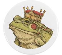 2 x 38mm 'Frog Prince' Small Button Pin Badges (BB00146577)