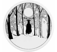 2 x 38mm 'Herne The Hunter' Small Button Pin Badges (BB00023912)