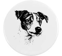 2 x 38mm 'Jack Russel Terrier' Small Button Pin Badges (BB00114533)