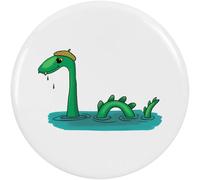 2 x 38mm 'Loch Ness Monster' Small Button Pin Badges (BB00142294)
