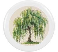 2 x 38mm 'Weeping Willow Tree' Small Button Pin Badges (BB00141680)