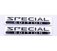 2 x 3D Special Edition Aluminium Metal Car Sticker Emblem Sticker Logo XCBW