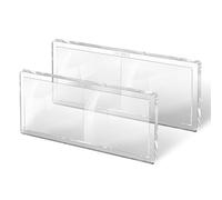 2" x 4.25" Welding Helmet Hood Magnification Magnifying Magnifier Cheater Plastic Lenses Plate (Polycarbonate, 1.50 Diopter) - Pack of 2