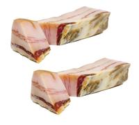 2 x 400g Iberian Acorn-Fed Pork Belly - Authentic Spanish Ibérico Panceta, Premium Bacon-Style Cut, Rich & Savoury Flavour