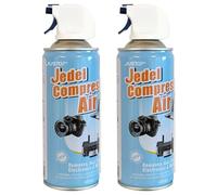 2 x 400ml Compressed Air Can Powerful Blow Duster Spray Multi Purpose Cleaner CPC Free with Strew (2pcs Pack)
