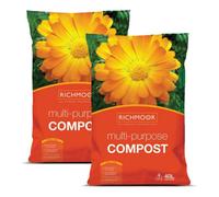 2 X 40L Richmoor Multi Purpose Compost Garden Plants Potting Soil