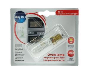 2 X 40W HOTPOINT WPRO E14 230-240V T29 OVEN LAMP COOKER LIGHT 300C C00345136 X 2