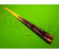 2 x 42 POOL CUES IDEAL FOR KIDS & SMALL SPACES & 8 Spare Tips - Gift