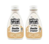 2 x 425ml Zero Calorie NON Dairy Vanilla Creamer Coffee Tea Smoothie Porridge Cereal Desserts