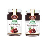 2 x 430g No Added Sugar Morello Cherry Jam Diabetic Friendly
