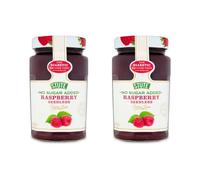 2 x 430g No Added Sugar Raspberry Seedless Jam Diabetic Friendly