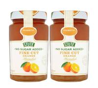 2 x 430g No Sugar Orange Marmalade Fine Cut Citrus Fruit Breakfast Diabetic Jam Sweet Food Spread