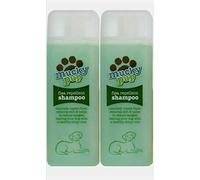 2 X 475ml Mucky Pup Flea Repellent Dog Shampoo Naturally Repels Fleas