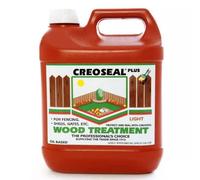 2 X 4L Creoseal Golden Light Brown Oil Based Fence Timber Paint Creocote - 8L