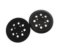 2 x 5 Inch 8 Hole Sanding Disc Accessories Rubber Backing Plate Advanced Dust Control Technology for Smooth Finishing Dust Extraction Sanding Disc