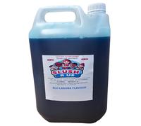 2 x 5 litre GLYCEROL FREE BLU LAGUN FLAVOUR Slush Syrup, 2 Gallon Bottles, BLU LAGUN FLAVOUR