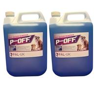 2 x 5 Litre P-OFF Dog Urine Neutraliser - Floral | Enzymatic Pet Odour Eliminator for Dog Urine | Safe for Pets and Children