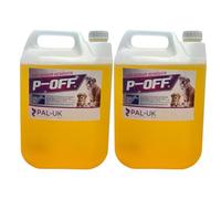 2 x 5 Litre P-OFF Dog Urine Neutraliser - Lemon | Enzymatic Pet Odour Eliminator for Dog Urine | Safe for Pets and Children