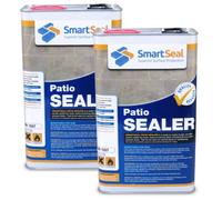 (2 x 5 Litres) Smartseal Patio Sealer - Protect Concrete Precast Slabs against Black Spot, Stain Resistant, Matt Finish, Concrete Sealer