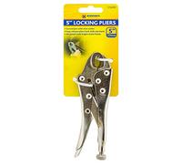 2 X 5” Locking Pliers Grips Heavy Duty Curved MOLE Nickel Plated 125MM Tool New