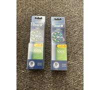 Oral B Cross Action Clinically 10X Electric Toothbrush Heads | 5 XL Pack | White