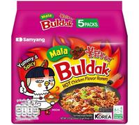 SAMYANG HOT CHICKEN RAMEN NOODLES (HABANERO LIME FLAVOUR) - 5 X 135G PACKETS