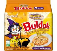 2 x (5 Pack) Samyang Buldak - Quattro Cheese Spicy Chicken Ramen Noodles