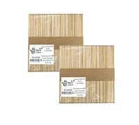 2 x 50 Lollipop Craft Sticks 114 x 10 x 2mm (Natural)