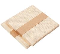 2 x 50 Lollipop Craft Sticks (Natural or Colored) (Natural) by ark Craft