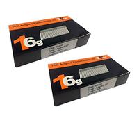 (2 x 500) 1000 Nail - 38mm 16g Angled 20° - Compatible with Dewalt,Paslode,Hitachi ((2 x 500) 38mm)