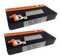 (2 x 500) 1000 Nail - Size 32mm 16g Angled 20° - Compatible with Dewalt,Paslode,Hitachi ((2 x 500) 32mm)