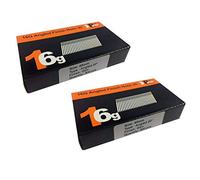 (2 x 500) 1000 Nail - Size 50mm 16g Angled 20° - Compatible with Dewalt,Paslode,Hitachi ((2 x 500) 50mm)