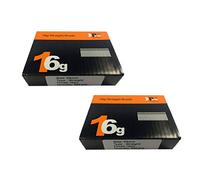 (2 x 500) 1000 Nail - Size 50mm 16g Straight. Compatible with Dewalt,Paslode,Hitachi ((2 x 500) 50mm)