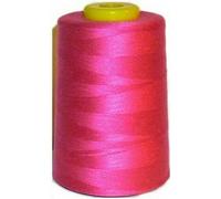 2 x 5000 Yards Cones Sewing Thread Polyester, OVERLOCKING 120s Spun (Dark Cerise 180)