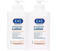 (2 x 500ml) E45 500ml Moisturising Lotion Dry & Sensitive Skin