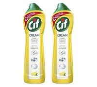 2 x 500ml Lemon Fragrance Cream All Purpose Cleaner Bathroom Kitchen Sink Tiles