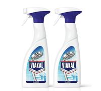 2 x 500ml Limescale Remover Spray Bathroom & Kitchen Cleaner for Chrome, Glass, Tiles & Taps Anti-Drip Hard Water Spray