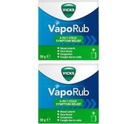 2 x 50g Vapo Rub Adults Kids Children 2 Years + Long Lasting 8 Hours Action Ointment