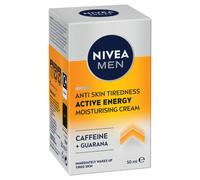 2 X 50ML NIVEA MEN Active Energy Moisturising Face Cream | Anti Skin Tiredness