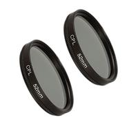 2 x 52mm Round Polarizing Filter for 650D 700D D3100 D3200 D3300